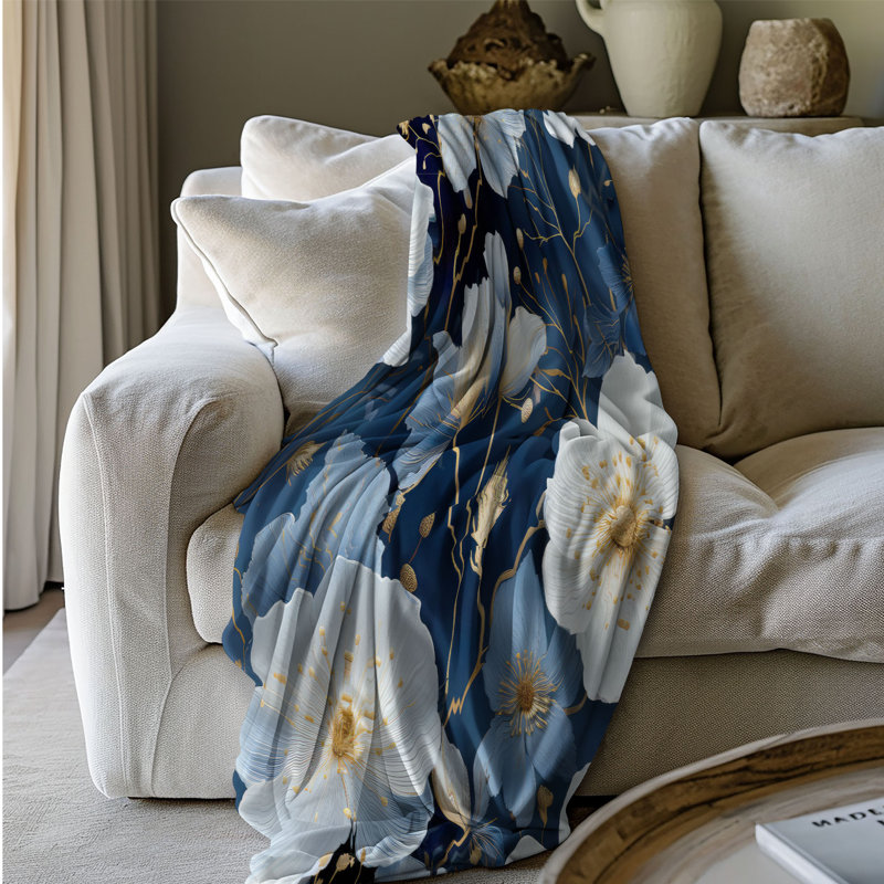Throw Blanket, 60" W x 80" L