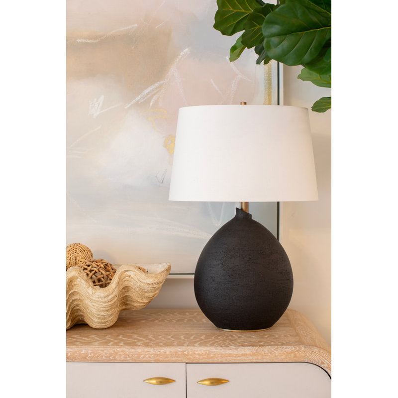 Denali Table Lamp, Dusk Black