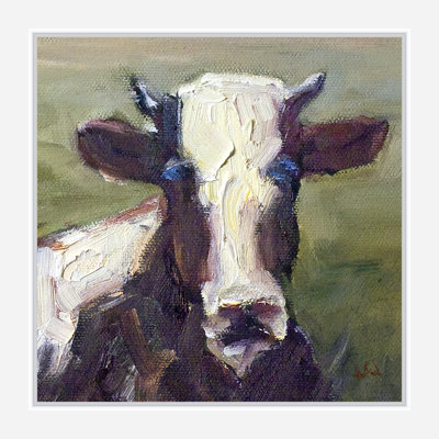 Moo Moo II By John Beard - Gallery Wrapped Canvas Print