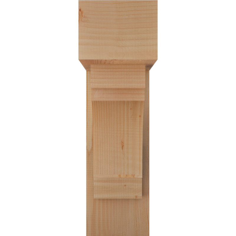 Support Merced Block avec support décalé, 28 x 24, Sapin Douglas de l 8 po (scié brut)