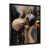 Impression noire sur toile encadrée sélectionné