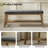 Modern Upholstered Storage Bench Solid Wood Entryway Shoe Bench-1591546410