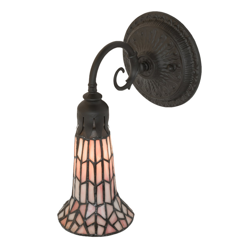 Gazon 1 - Light Armed Sconce, Pink