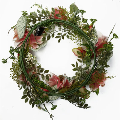 Faux Plastic 60cm Wreath