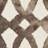 Amekia Hand Tufted Wool/Cotton Geometric Rug in Chocolate/Ivory-23562887