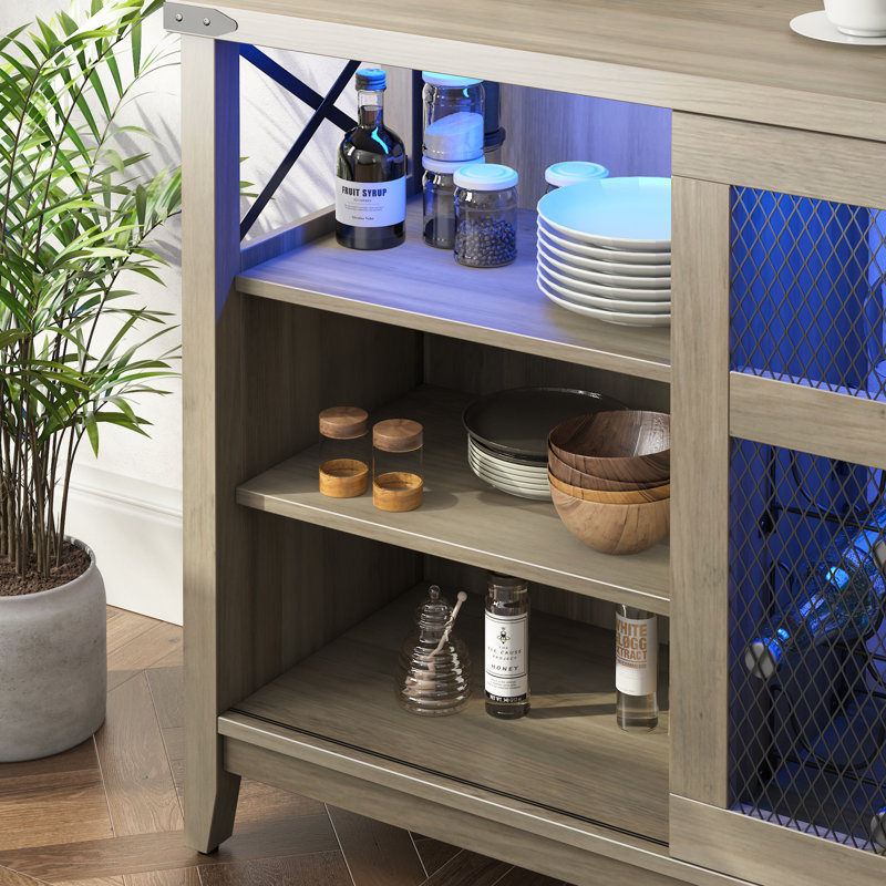 Buffet de 42 po de largeur Irving Place, Gris