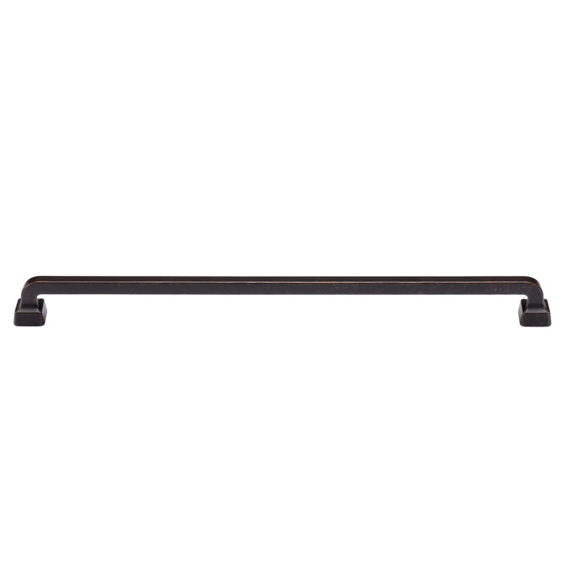 Poignée d'armoire Stilo, Bronze laqué, 12 5/8"