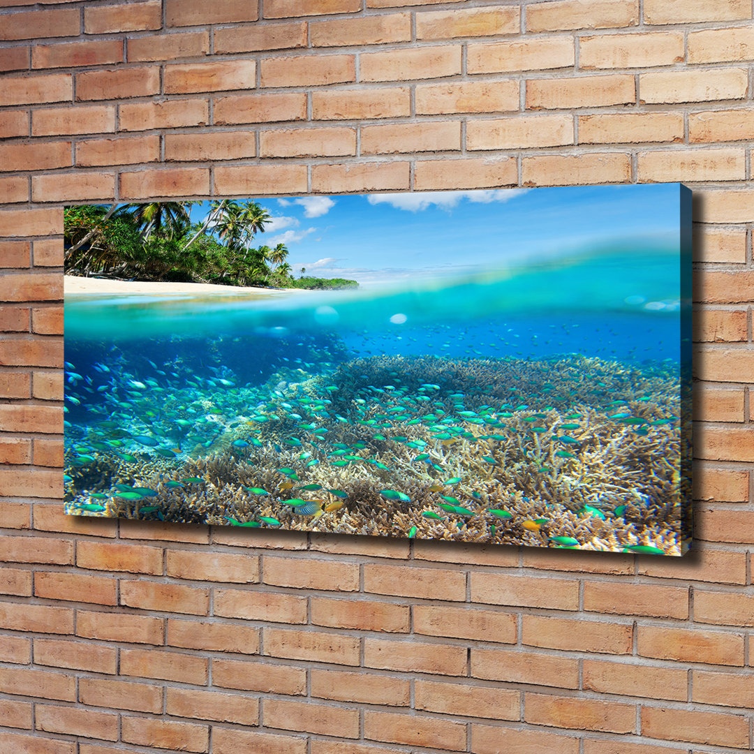 Coral Reef - Wrapped Canvas Print