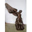 Statue géante en bronze de l'archange Michael, qui tue le diable, collection Nifao 54 po x 32 po x H 68 po