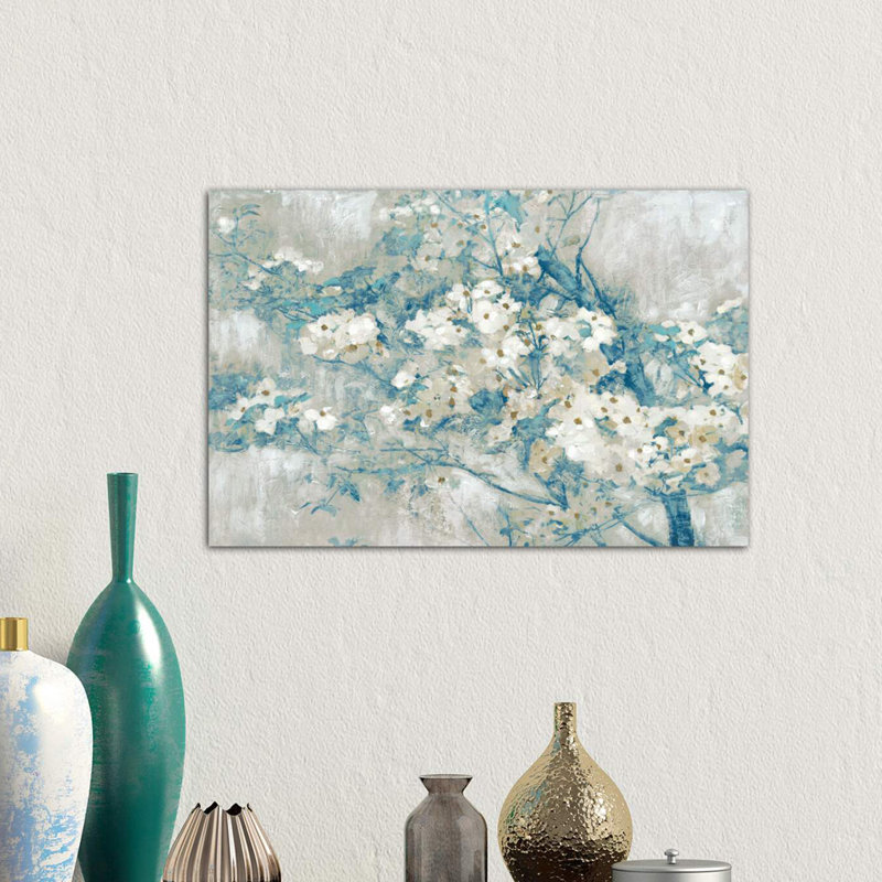 Dogwood Bloom I by Edward Selkirk - Wrapped Canvas Painting, 66.04 cm H x 45.72 cm W x 3.175 cm D