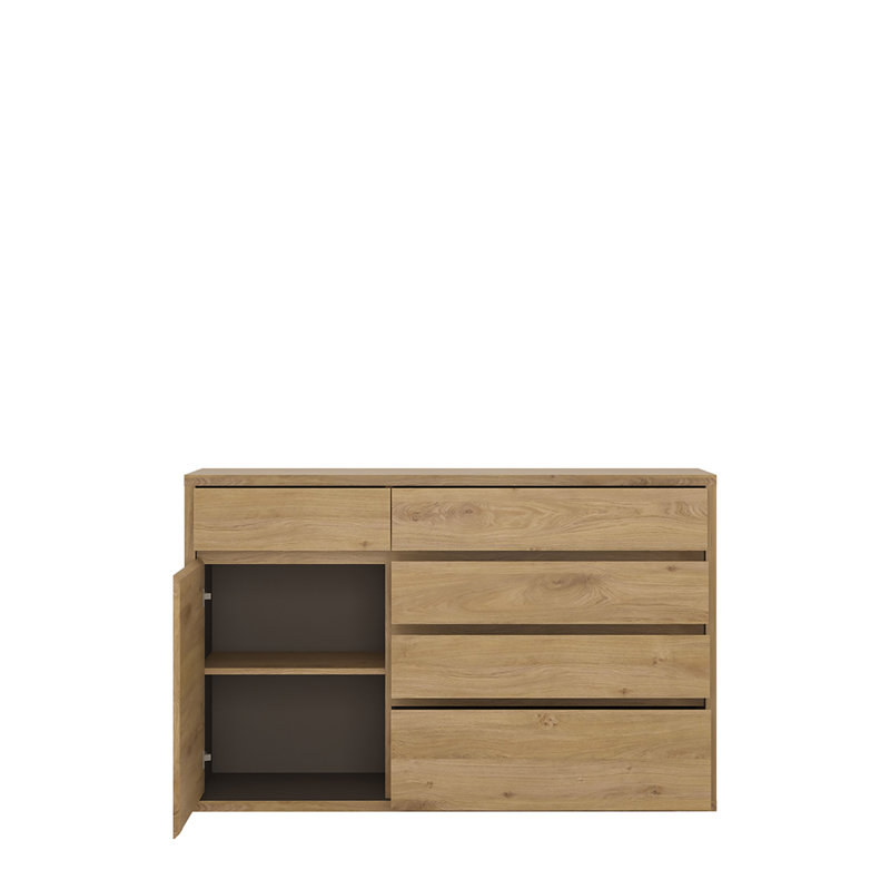 Tyle 136 Cm Wide 5 Drawer Sideboard