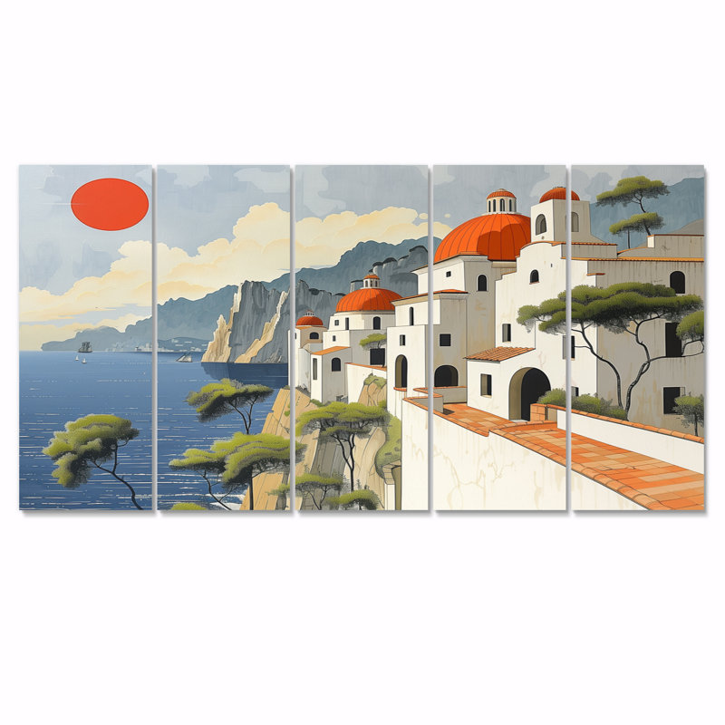 Ensemble de décoration murale Ambry - Italie, H 32 po x l 80 po