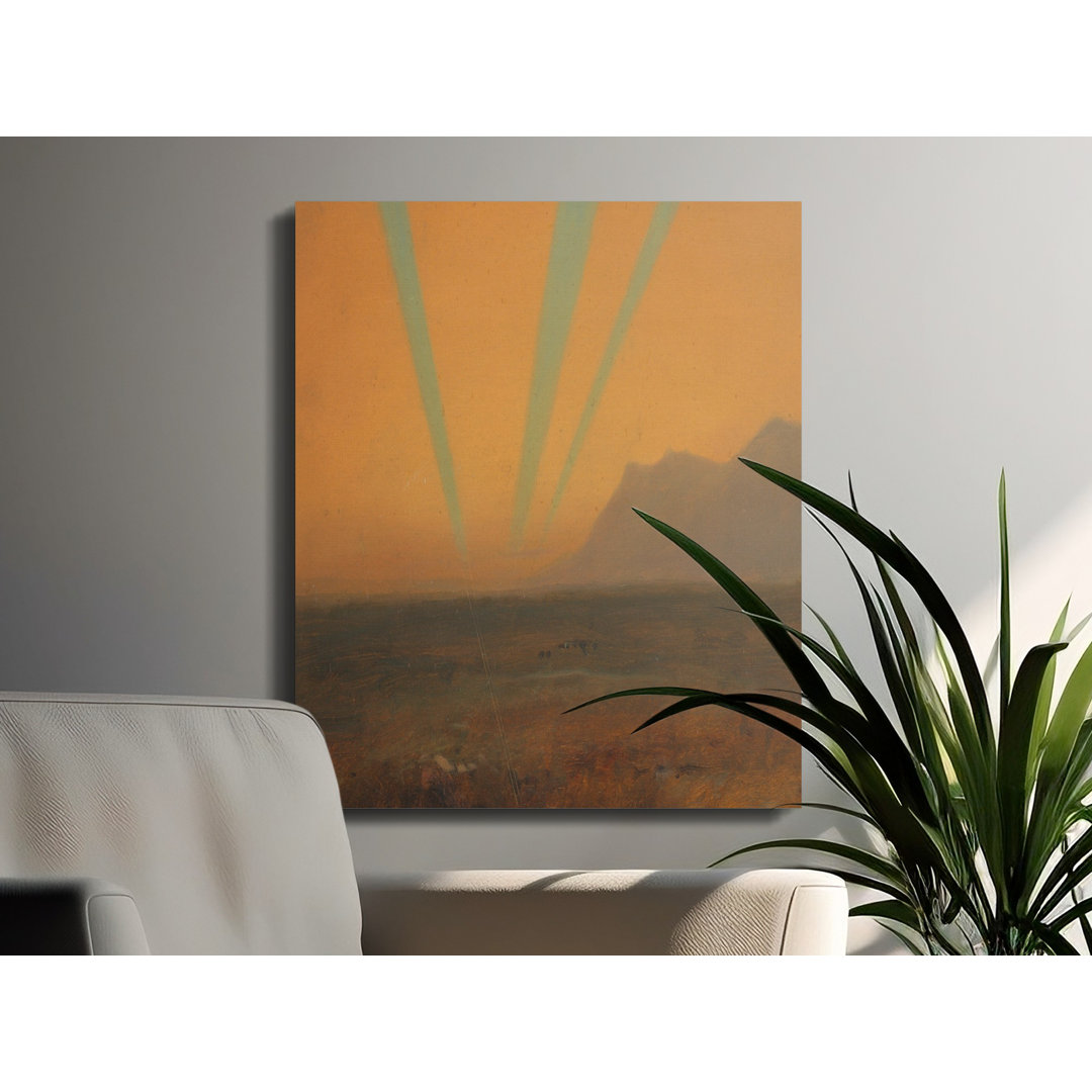 Coastal Dawn Canvas Wall Art, Gallery Wrapped Print, Sunrise Seascape Canvas, Ready to Hang, Archival Quality Canvas Print, Modern Home