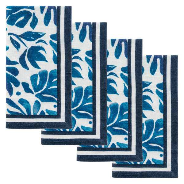 Serviettes de table Coastal Abstract