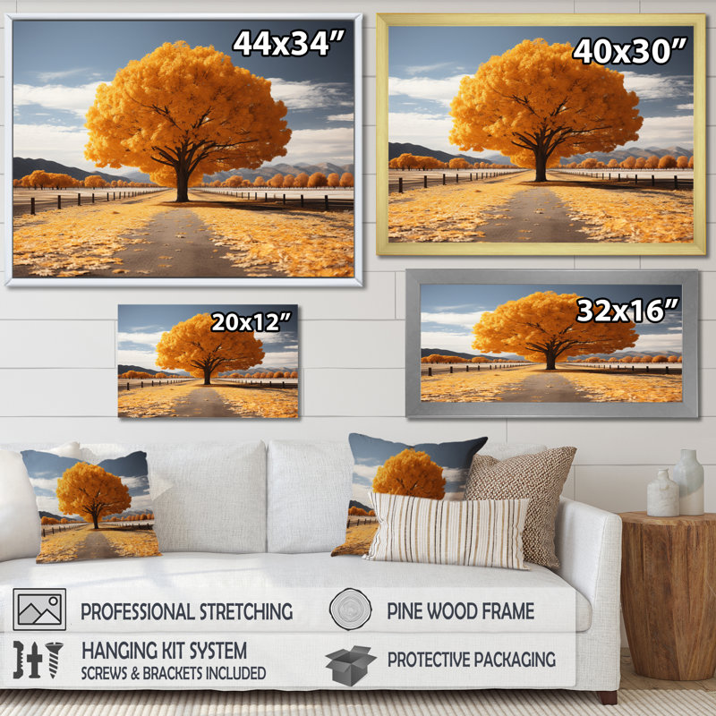 Impression sur toile encadrée monochrome monochromes jaunes et gris, H 30 po x l 40 po x P 1,5 po, Noir