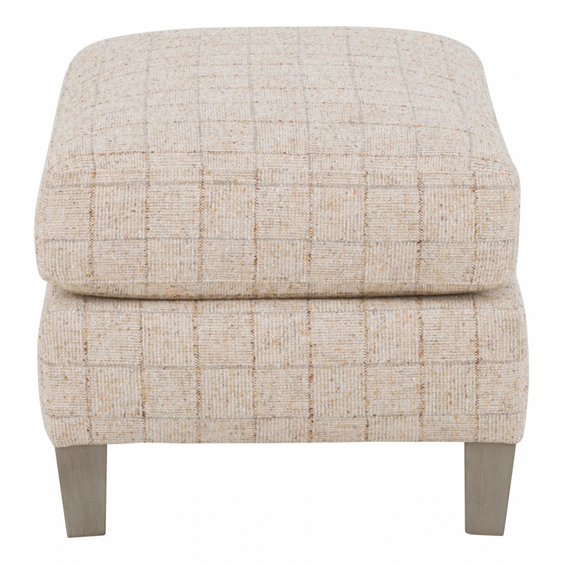 Ottoman, Walnut, 1183 Dove