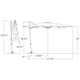 Cora 103.2" Square Cantilever Umbrella