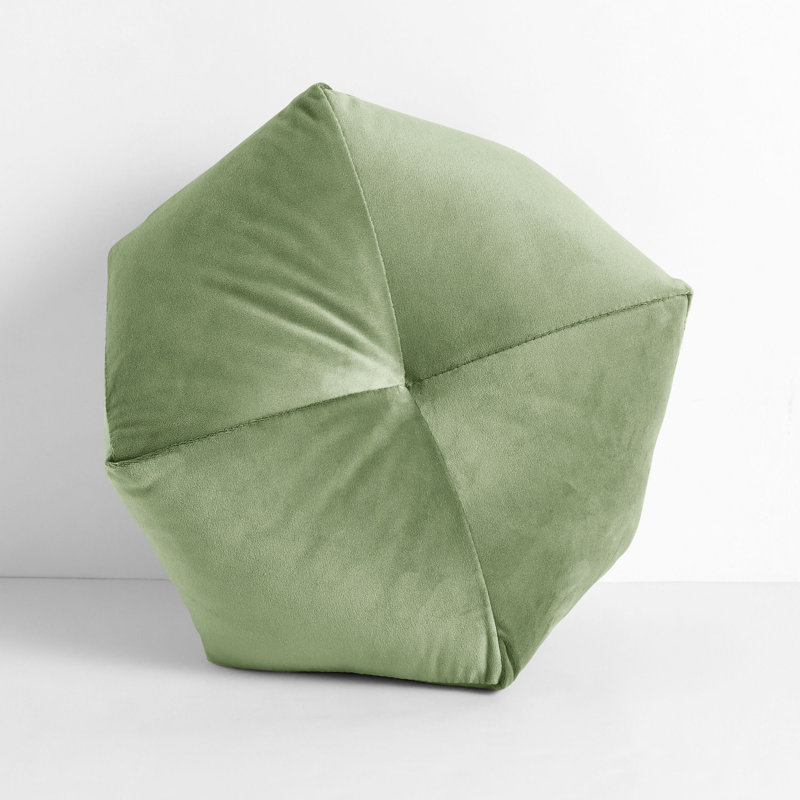 Coussin décoratif en polyester intérieur / extérieur, Vert