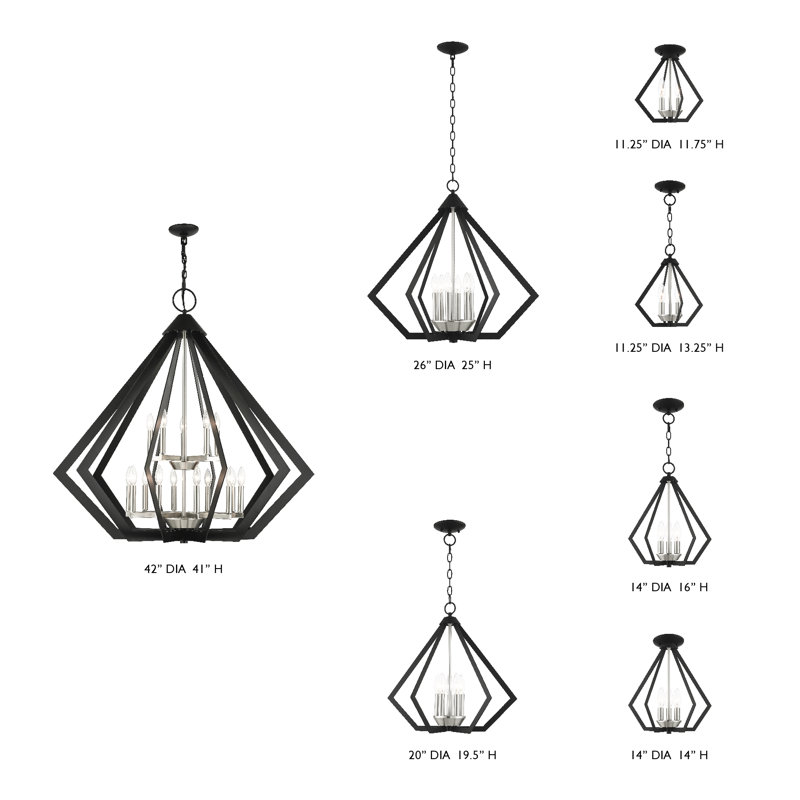 Buckeys 15 - Light Dimmable Chandelier
