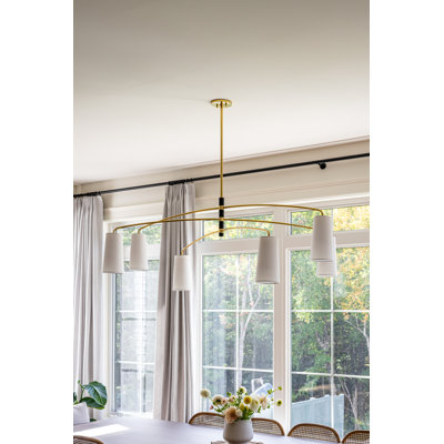 Evelyn 6 Light Chandelier