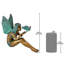 Bird Fairy Cast Garden Statue