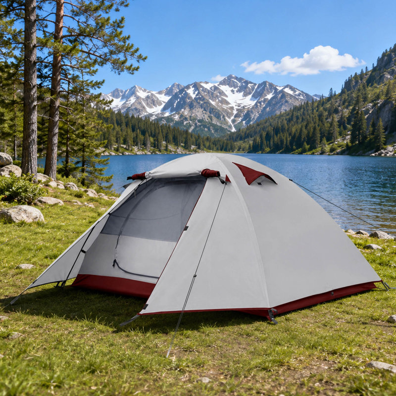 Tent, Wine Red
