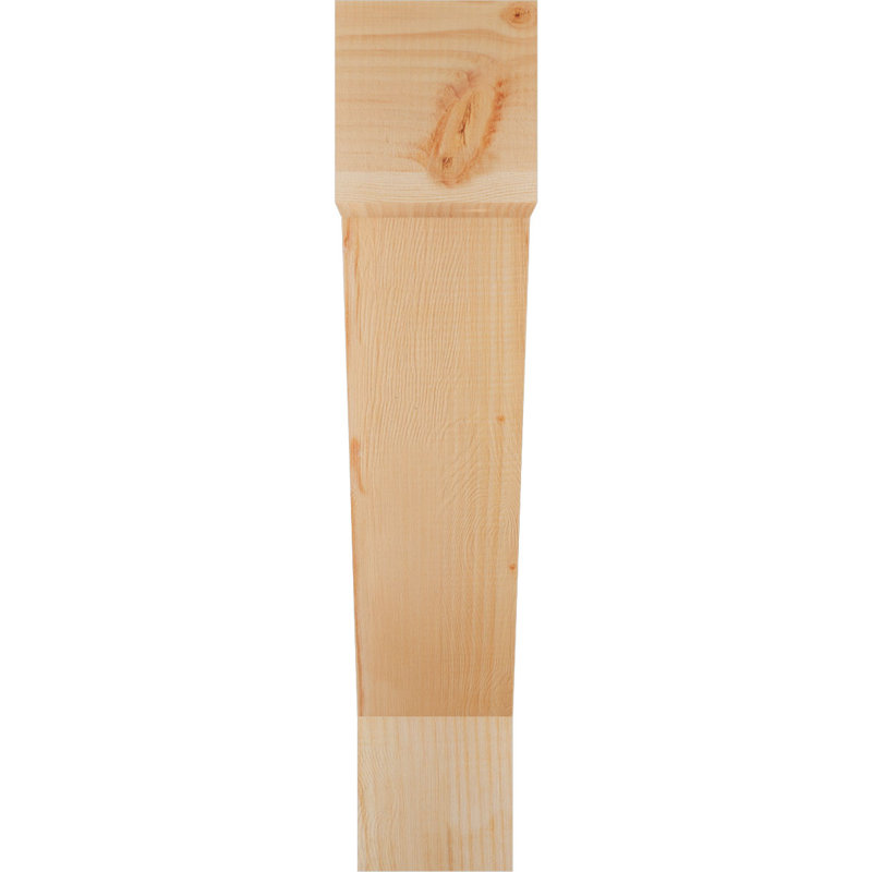 Support de bloc traditionnel, Douglas (lisse), H 30 po x l 5,5 po x P 30 po