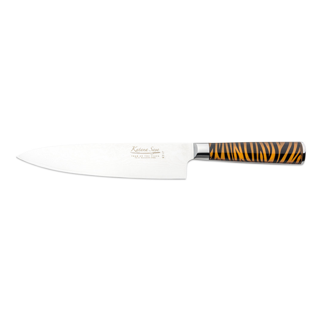 Kochmesser Katana Saya Tiger