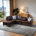 Brown Faux Leather