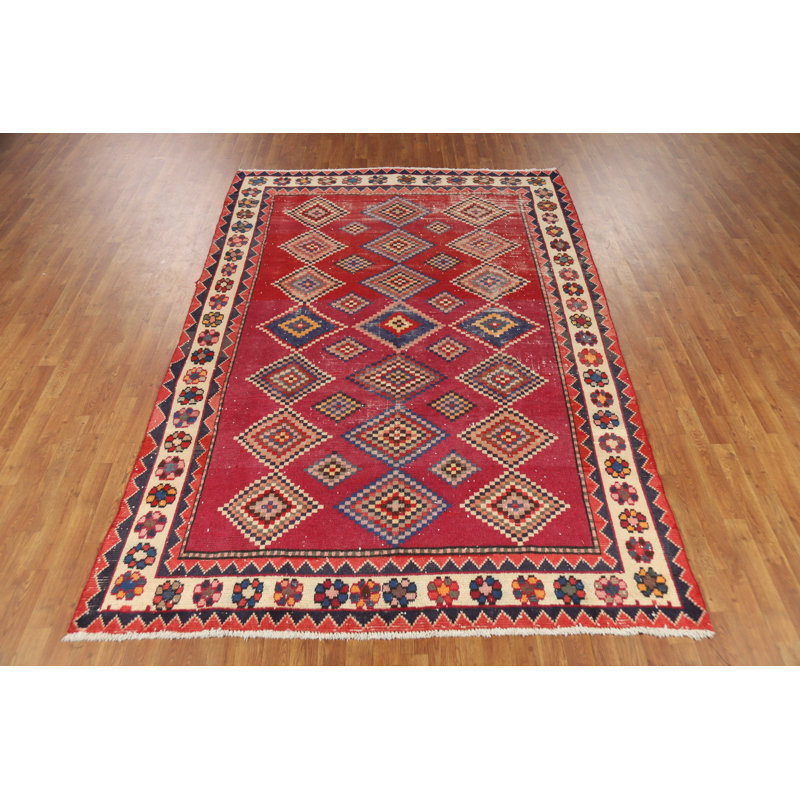 Tapis à motif géométrique 7x11