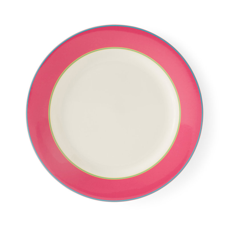 11.5" Dinner Plate in Pink