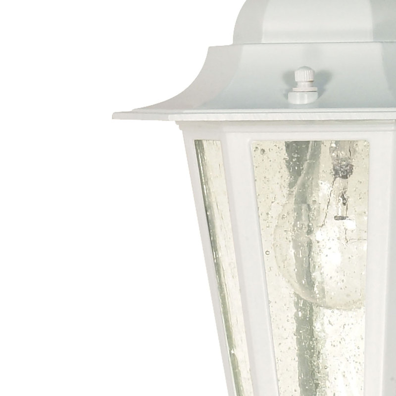 Mayer Outdoor Hanging Lantern, White