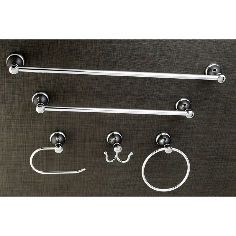 Kingston Brass Mesa Verde 5-Piece Bathroom Hardware Set, Polished Chrome