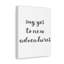 Yes To Adventures - Wrapped Canvas Print-1168144962