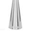 Table d'appoint contemporaine 22 po en nickel poli