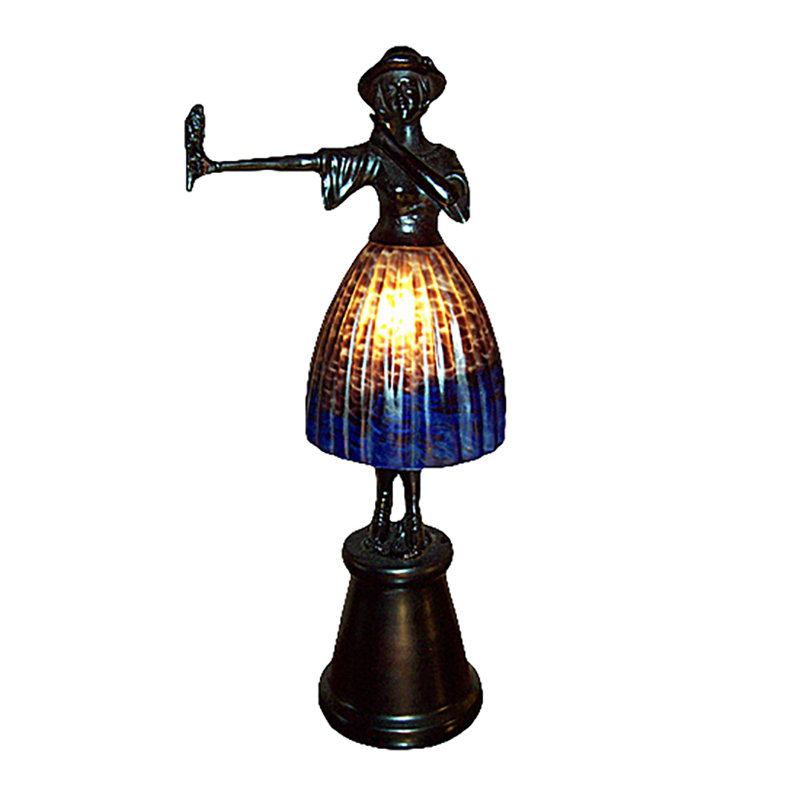 Silhouette Metal Novelty Lamp