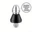 1pcs Stainless Steel Sewer Jet Nozzle For Pressure Washer, 1/4" Quick Connect, 5000 Psi