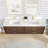 Cristo 72'' Wall Mounted Double Bathroom Vanity with Quartz Top-215177004