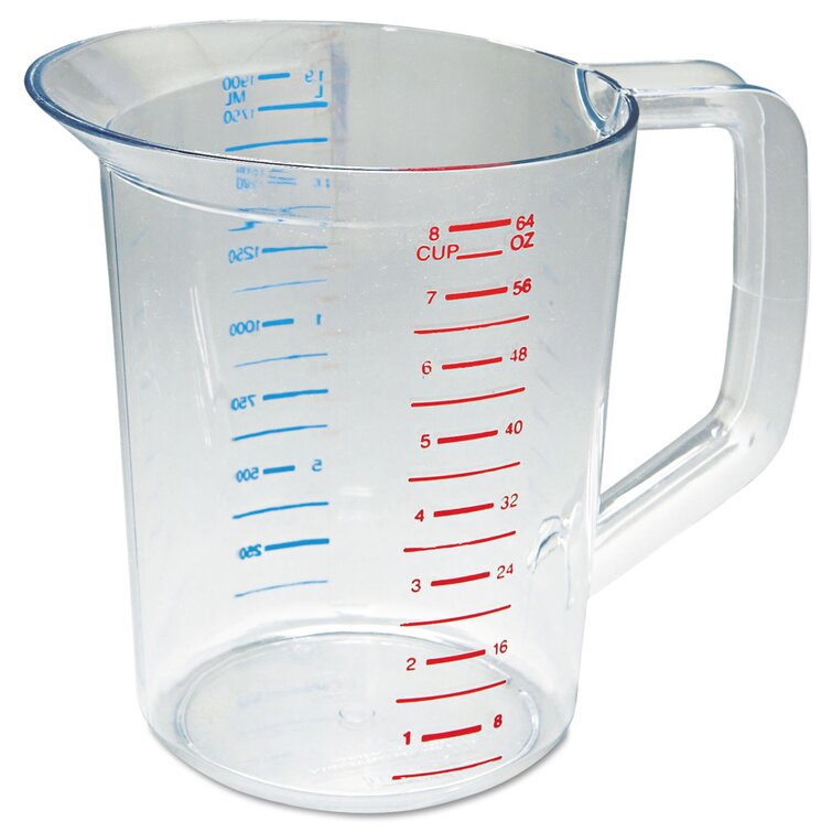 High Contrast 4 Cup Liquid Measuring Cup