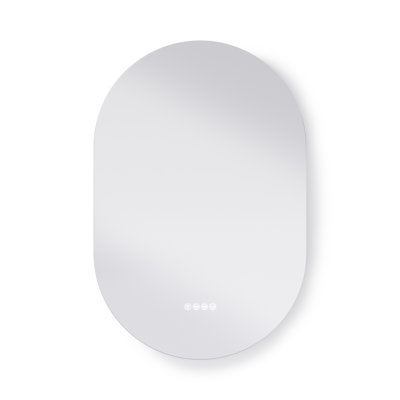 Miroir intelligent anti-buée à DEL 24 po x 36 po Aura avec Bluetooth Aura