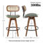 Tabouret de comptoir pivotant 4 pièces Sirine-103707233
