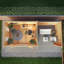 Mercia 23ft x 10ft Studio Pent Log Cabin With Patio Area (28mm)