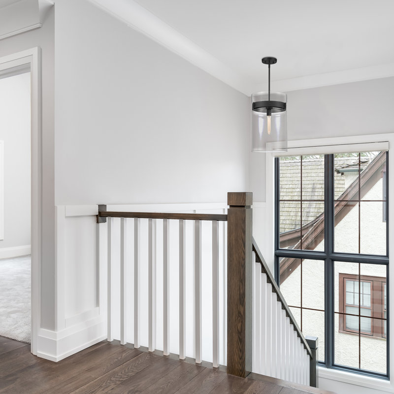 Luminaire suspendu cylindrique à 1 lumière Deuxville