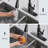 Pull Down Single Handle Kitchen Faucet with Accessories-67228732