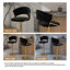 Christal Height Adjustable Swivel Bar Stool-1938665478-1938665532
