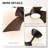 30" Small Ceiling Fan for 50-100sq ft Small Rooms - High Airflow Low Noise Reversible DC Motor - Modern Ceiling Fan with Light & Remote-728293566-728293567