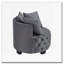 Chaise pivotante capitonnée et capitonnée-139562276