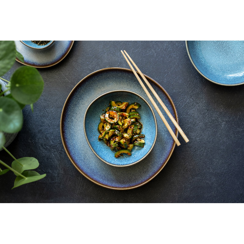 Villeroy & Boch Lave Glace Rice Bowl, Turquoise