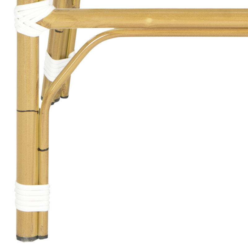 Hovis Metal Outdoor Stool, Beige