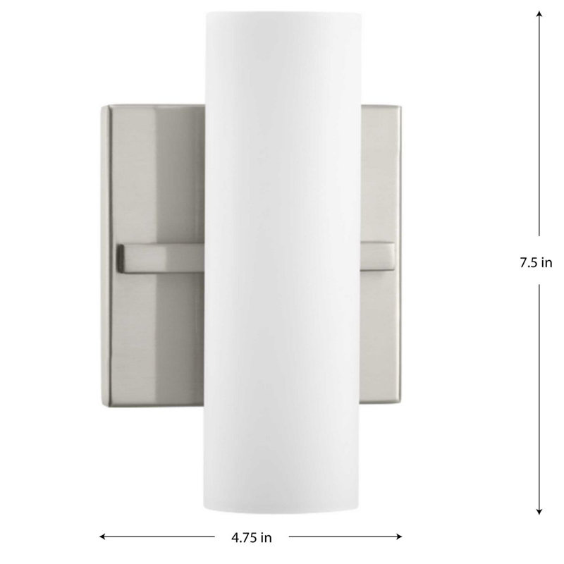 Flaherty Dimmable LED Vanity Light, Brushed Nickel